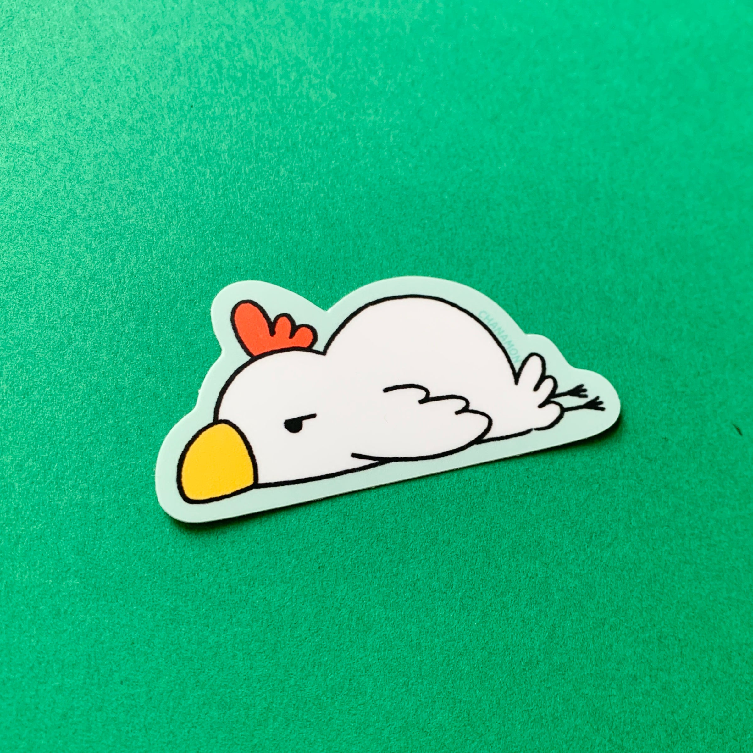 Depressed Chicken Sticker