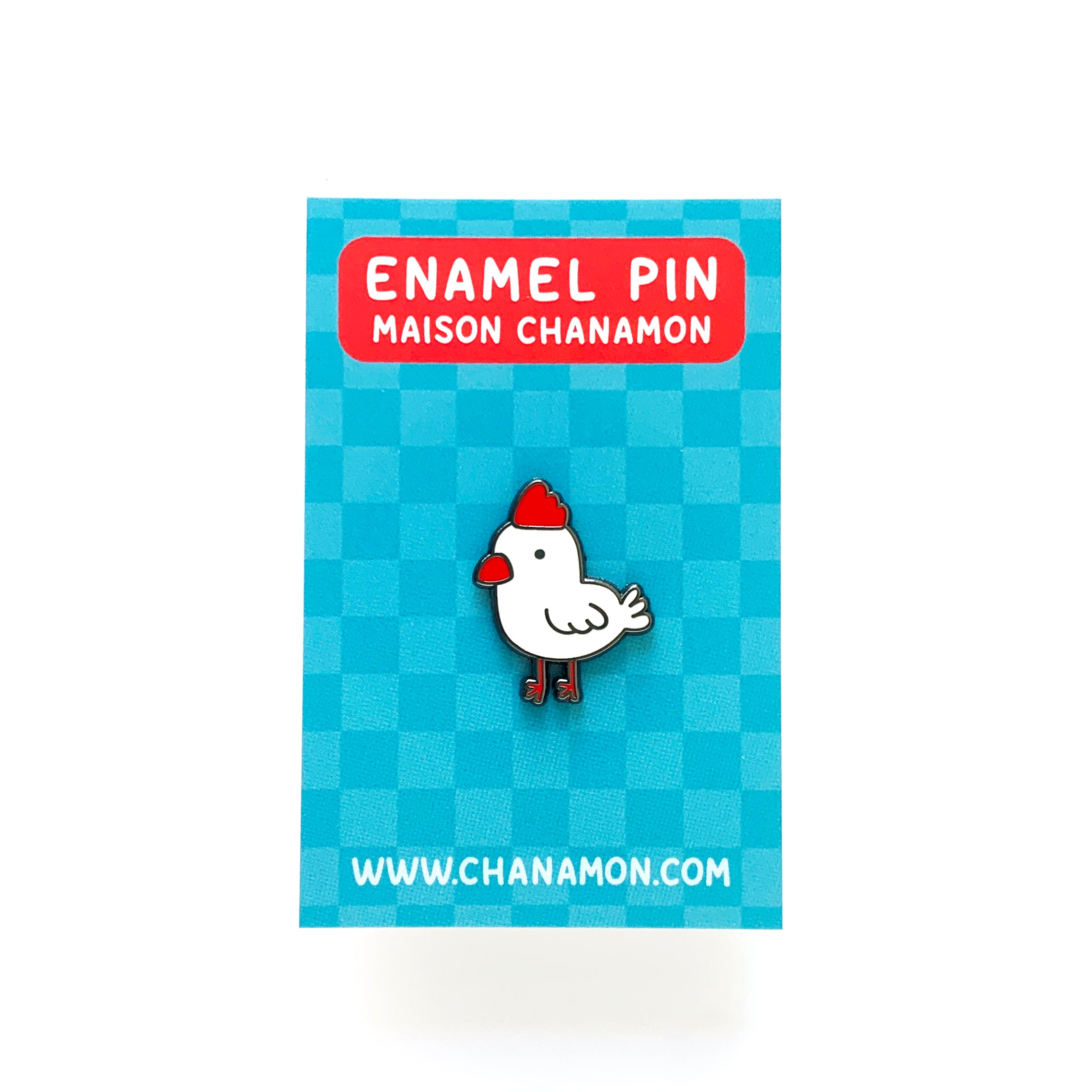 Chicken Enamel Pin