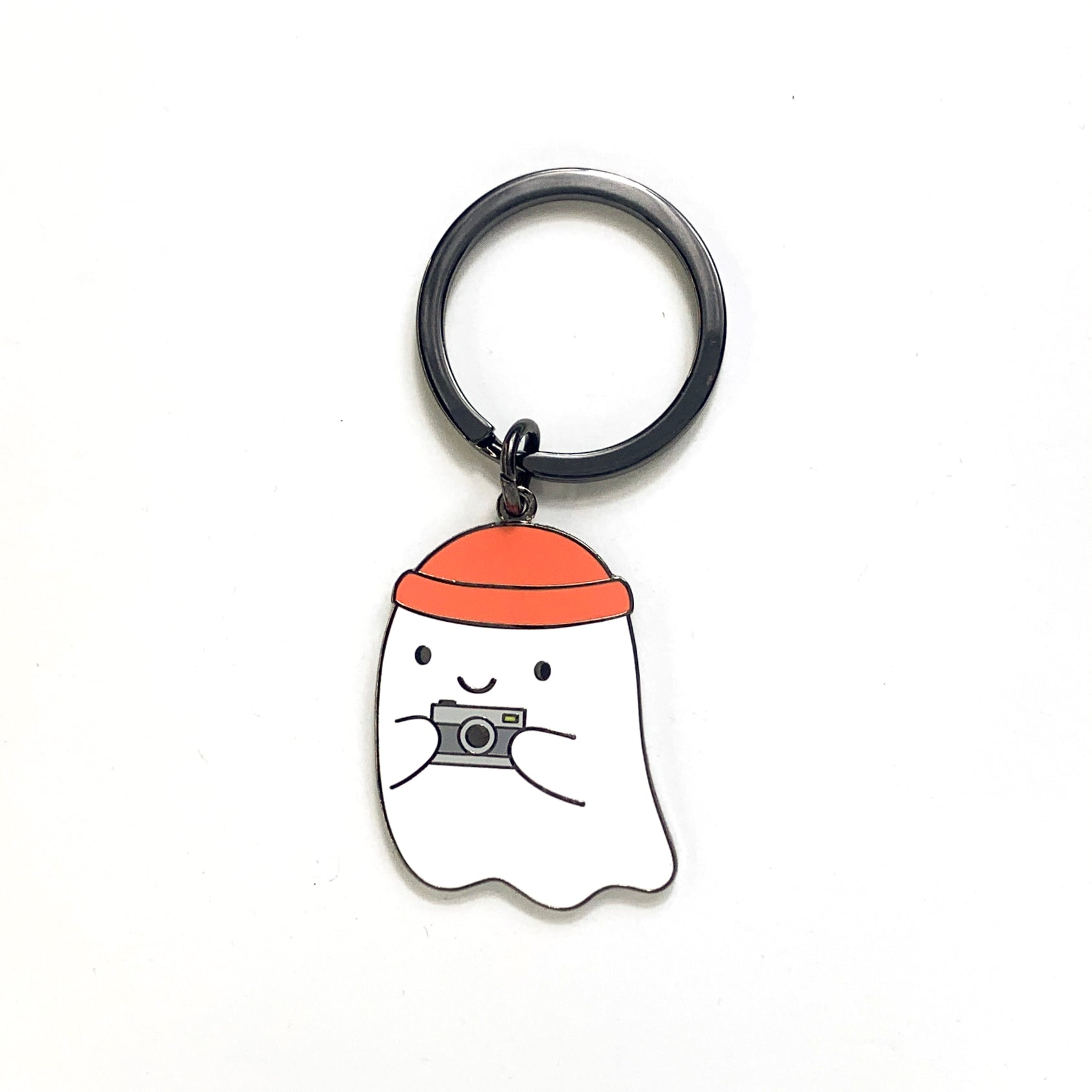 Photographer Ghost Keychain