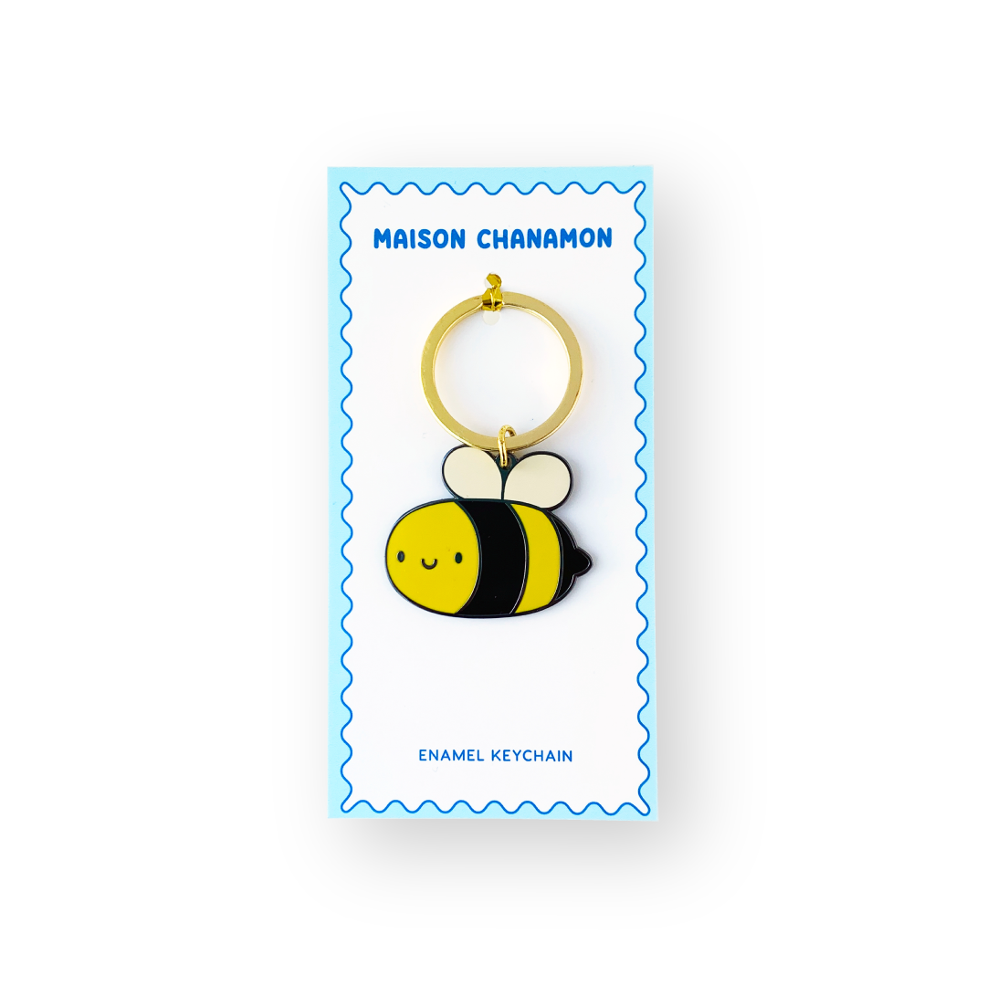 Bumble Bee Keychain