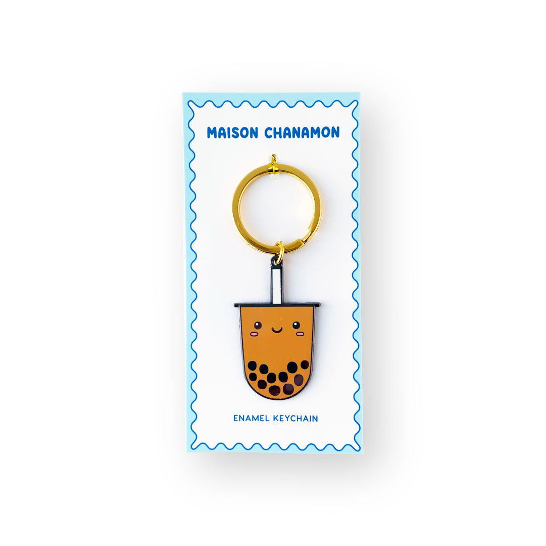 Boba Keychain