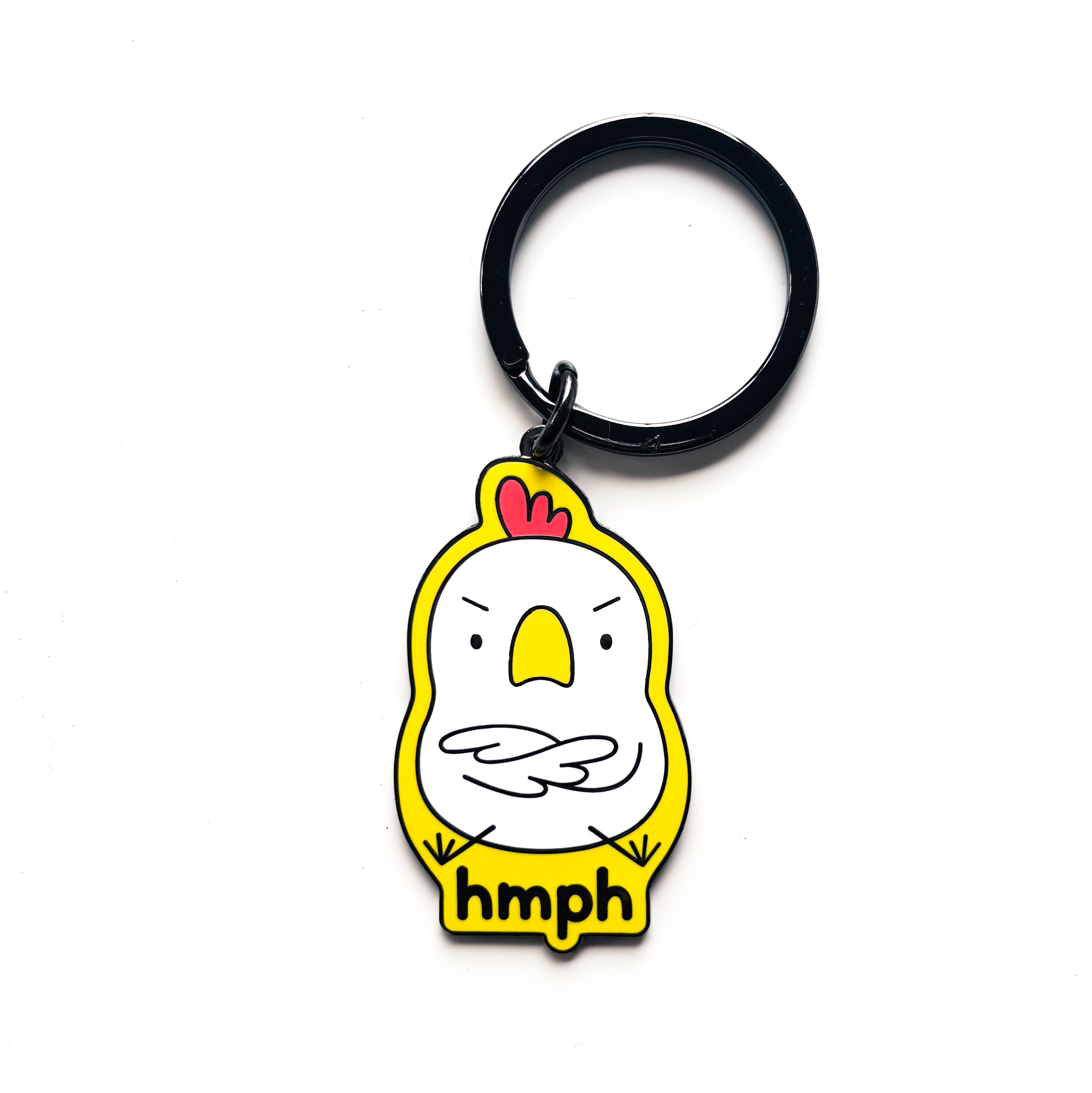 Hmph Chicken Keychain