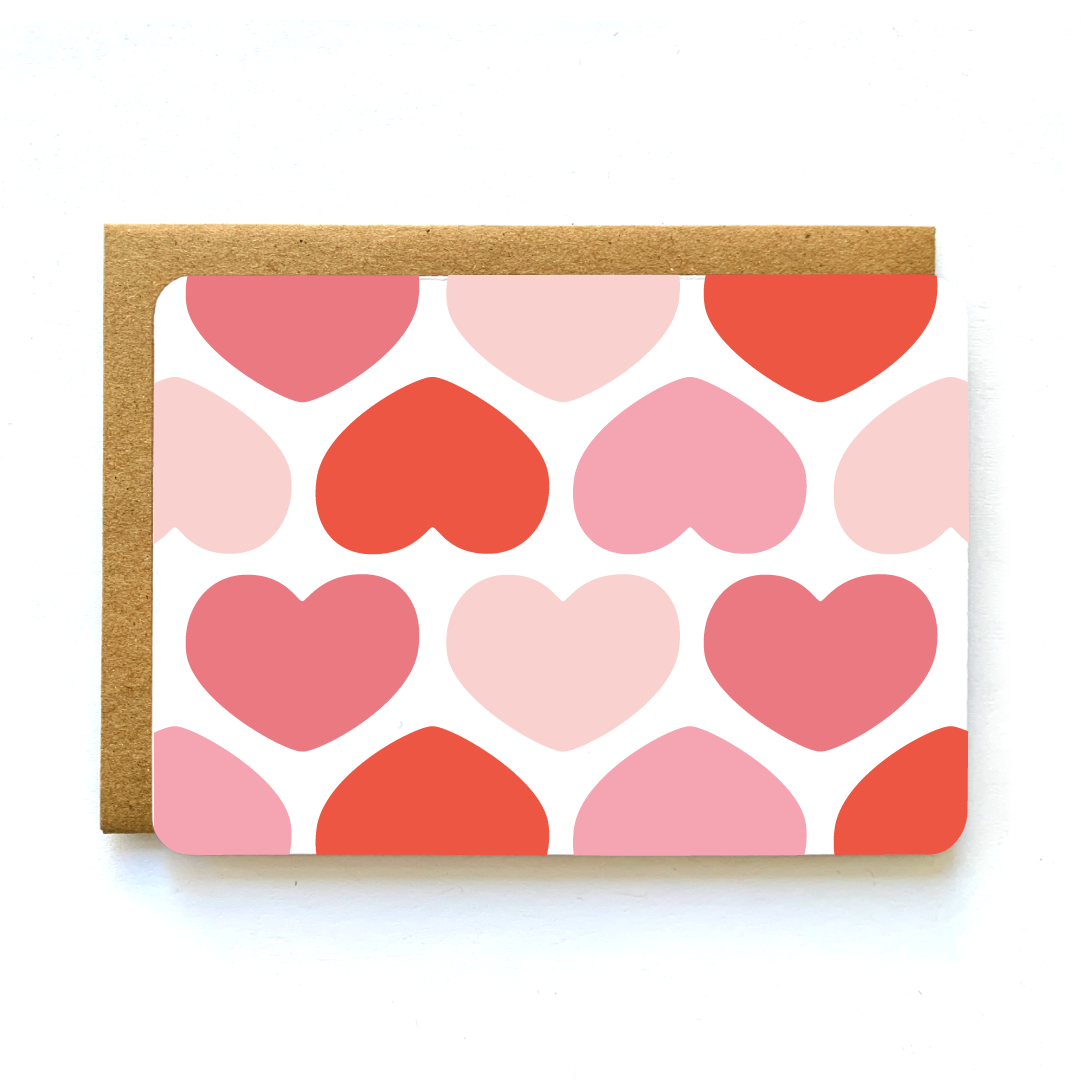 Hearts Mini Notecard Set