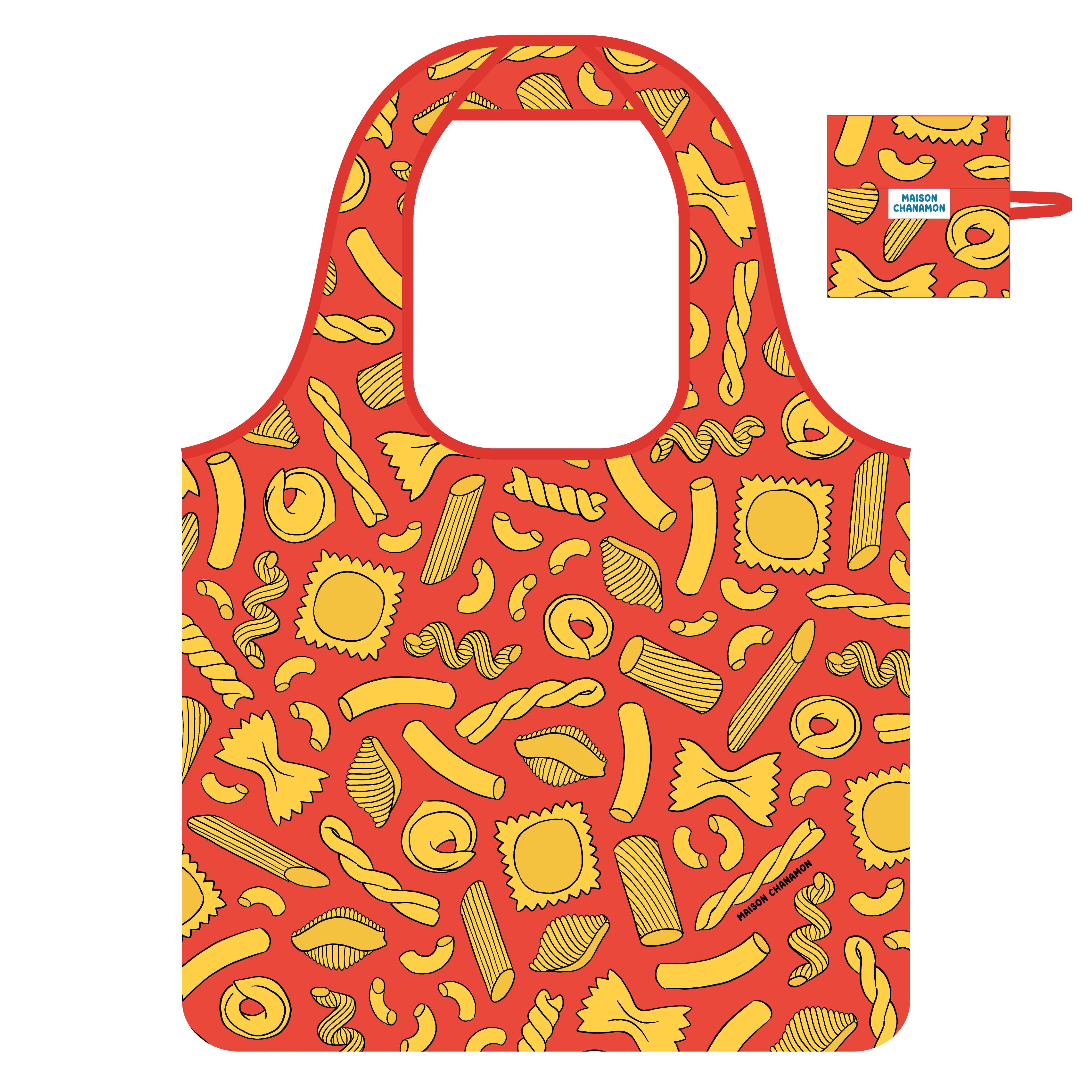 Pasta Tote Bag