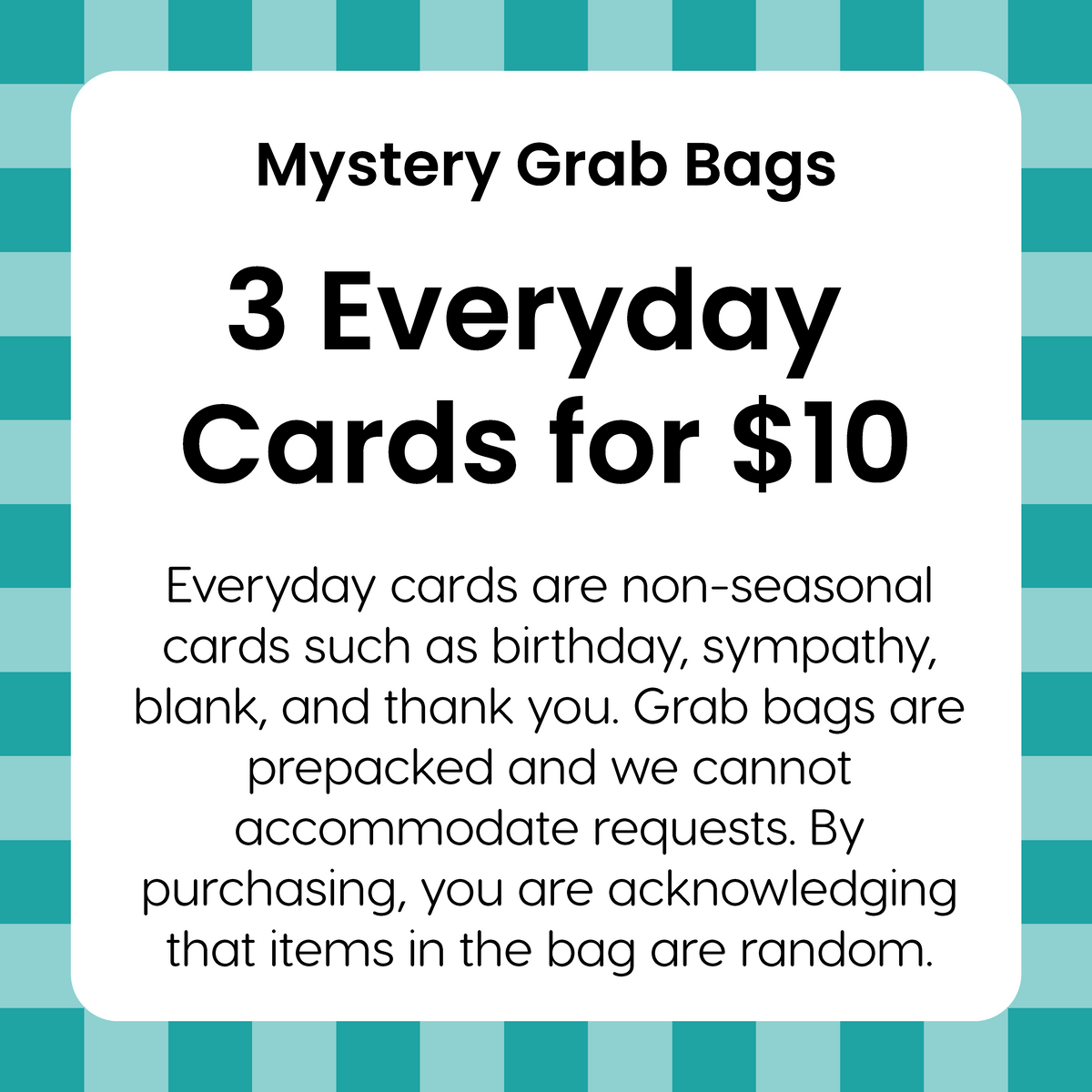 Mystery Grab Bags