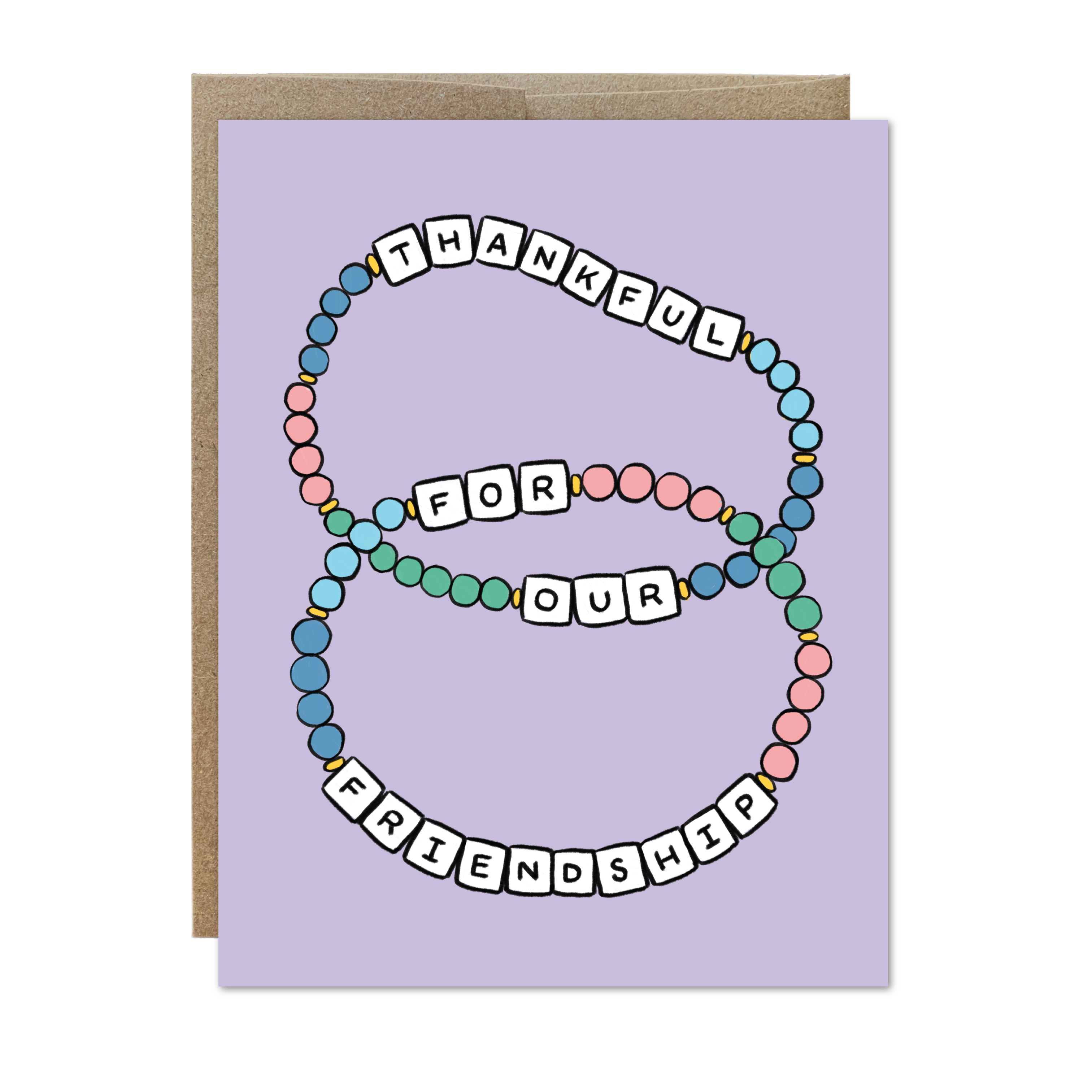 Friendship Bracelet Card