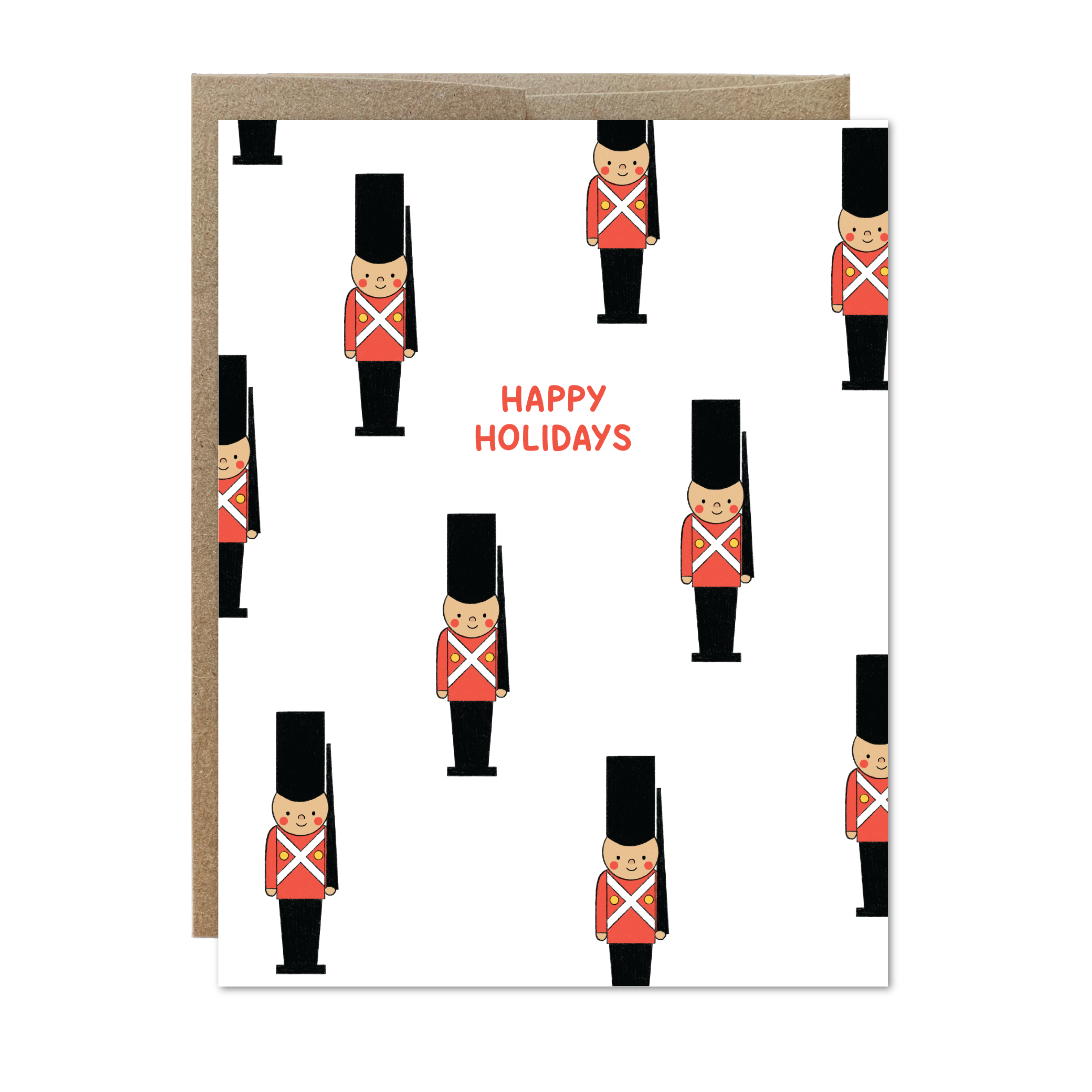 Holiday Toy Soldier Card