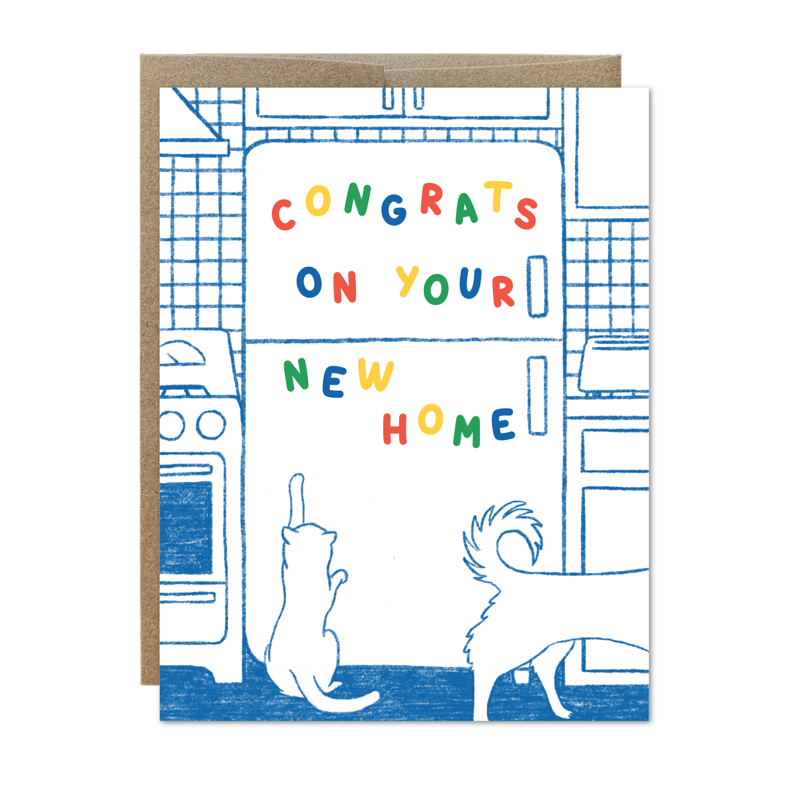 New Home Fridge Card
