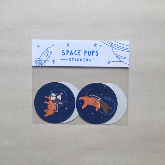Space Pups Sticker Pack