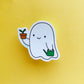 Plant Parent Ghost Sticker