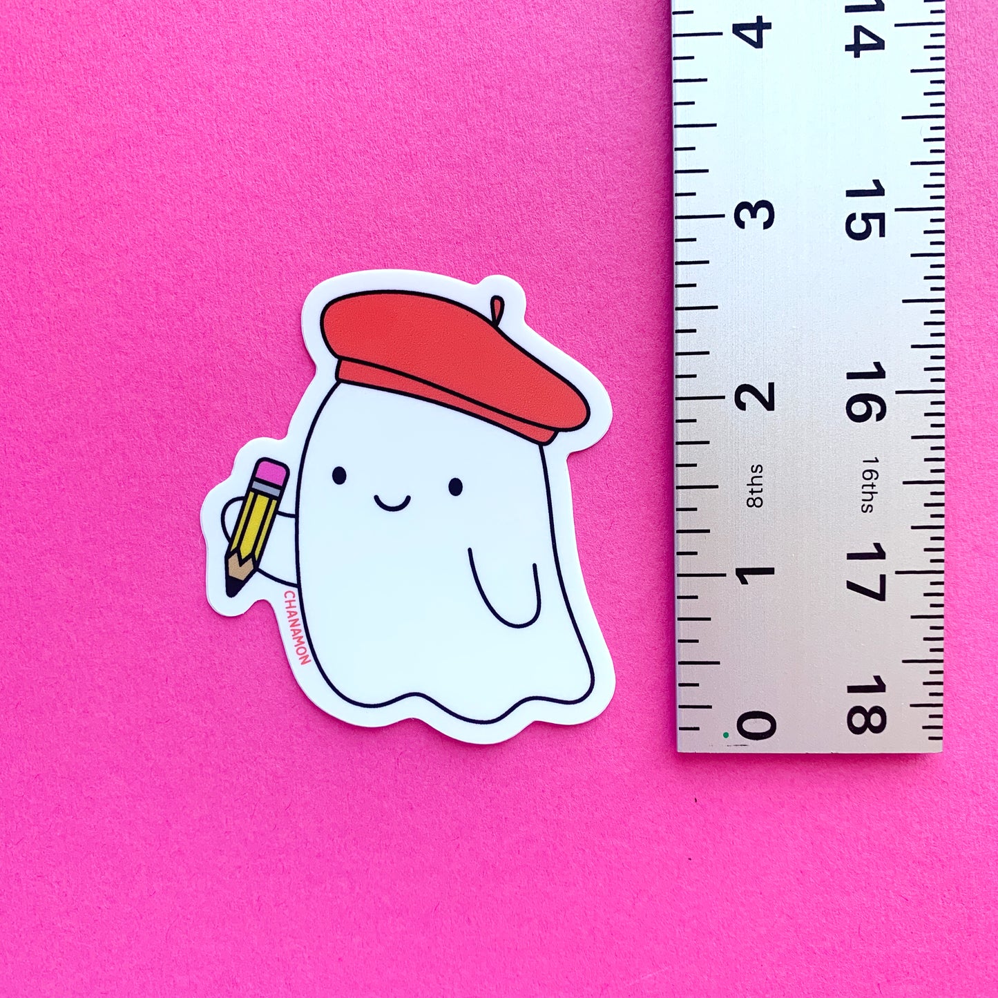 Artist Ghost Sticker