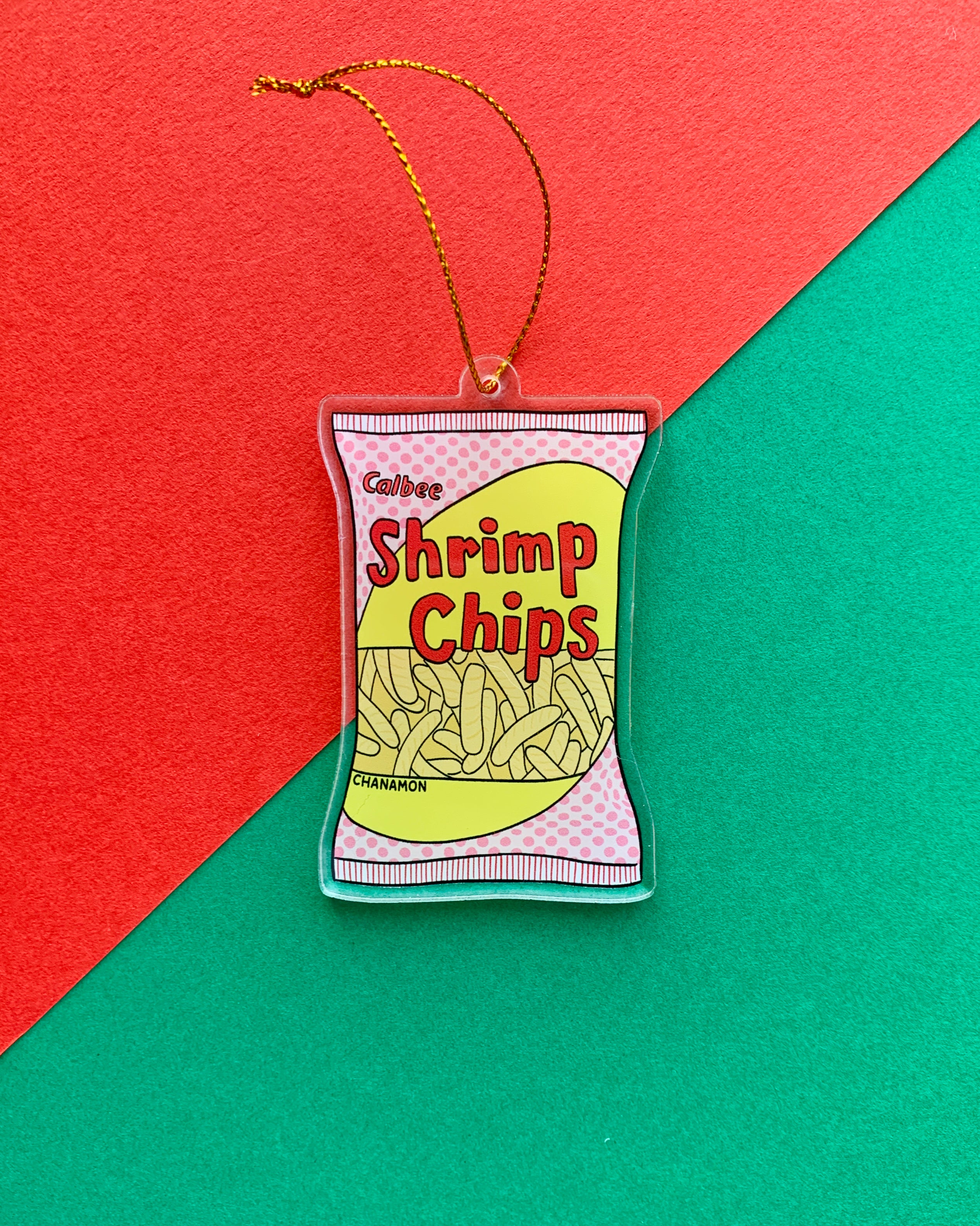 Shrimp Chips Ornament