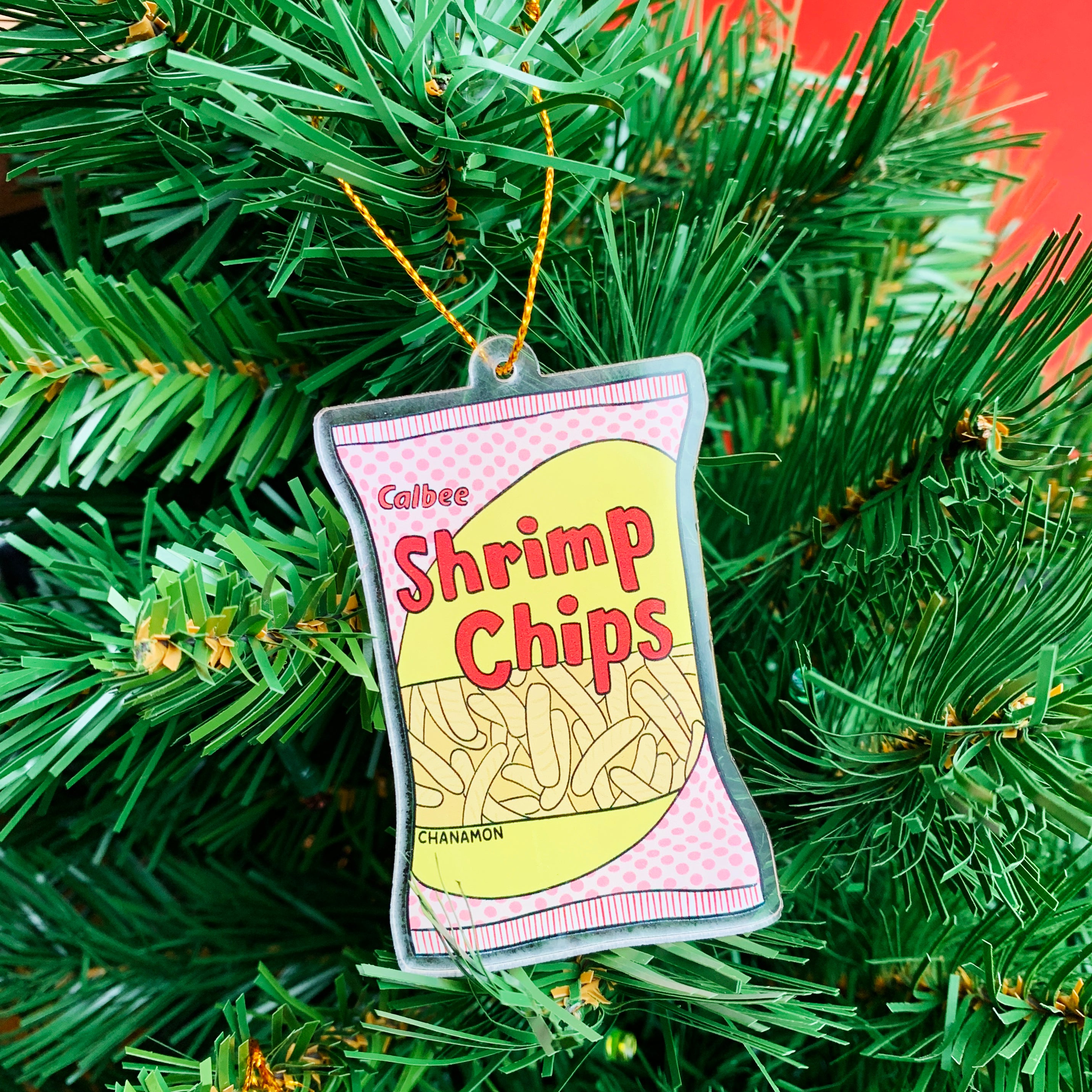 Shrimp Chips Ornament