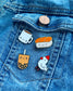 Boba Enamel Pin