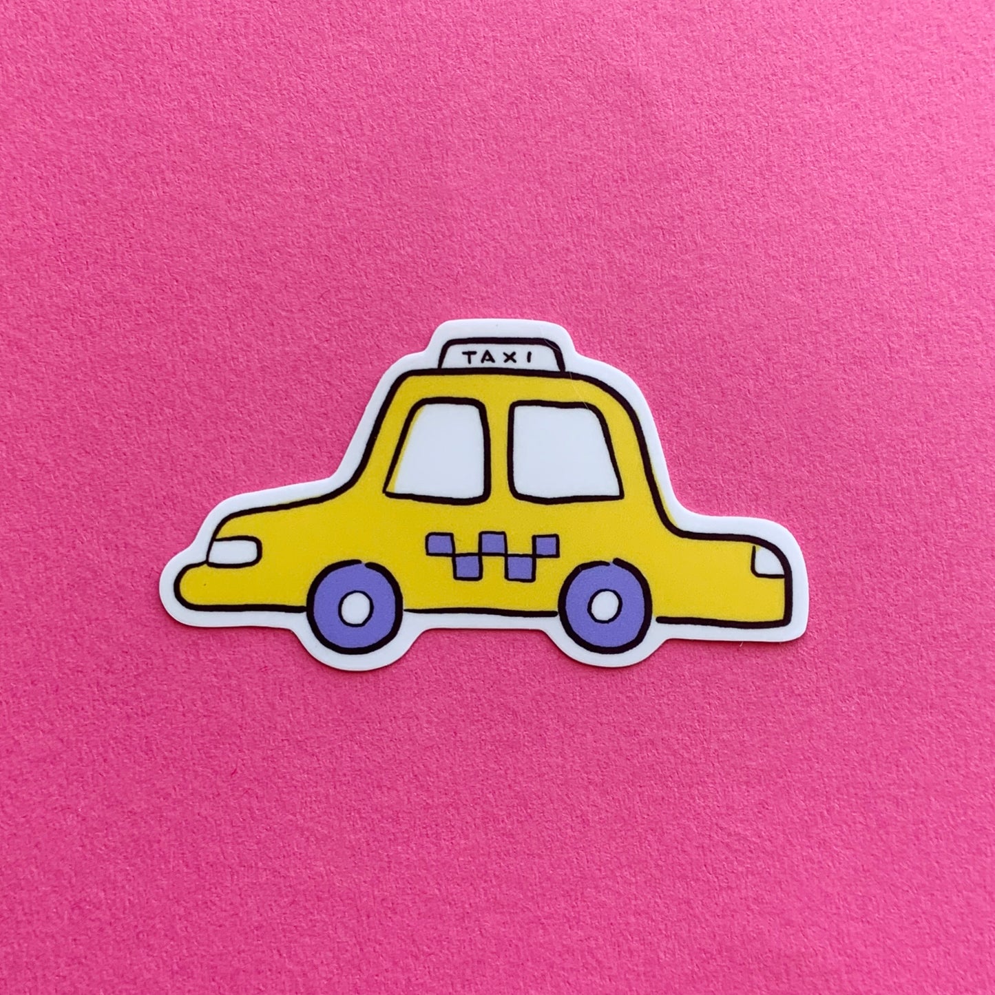 Taxi Sticker