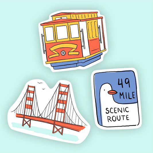 San Francisco Sticker Pack