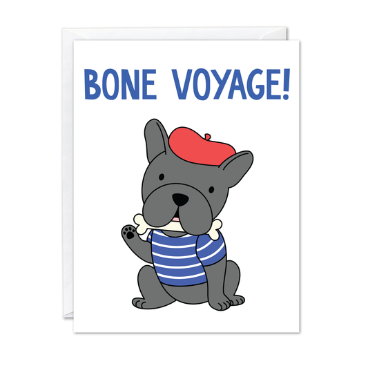 Bone Voyage Farewell Card