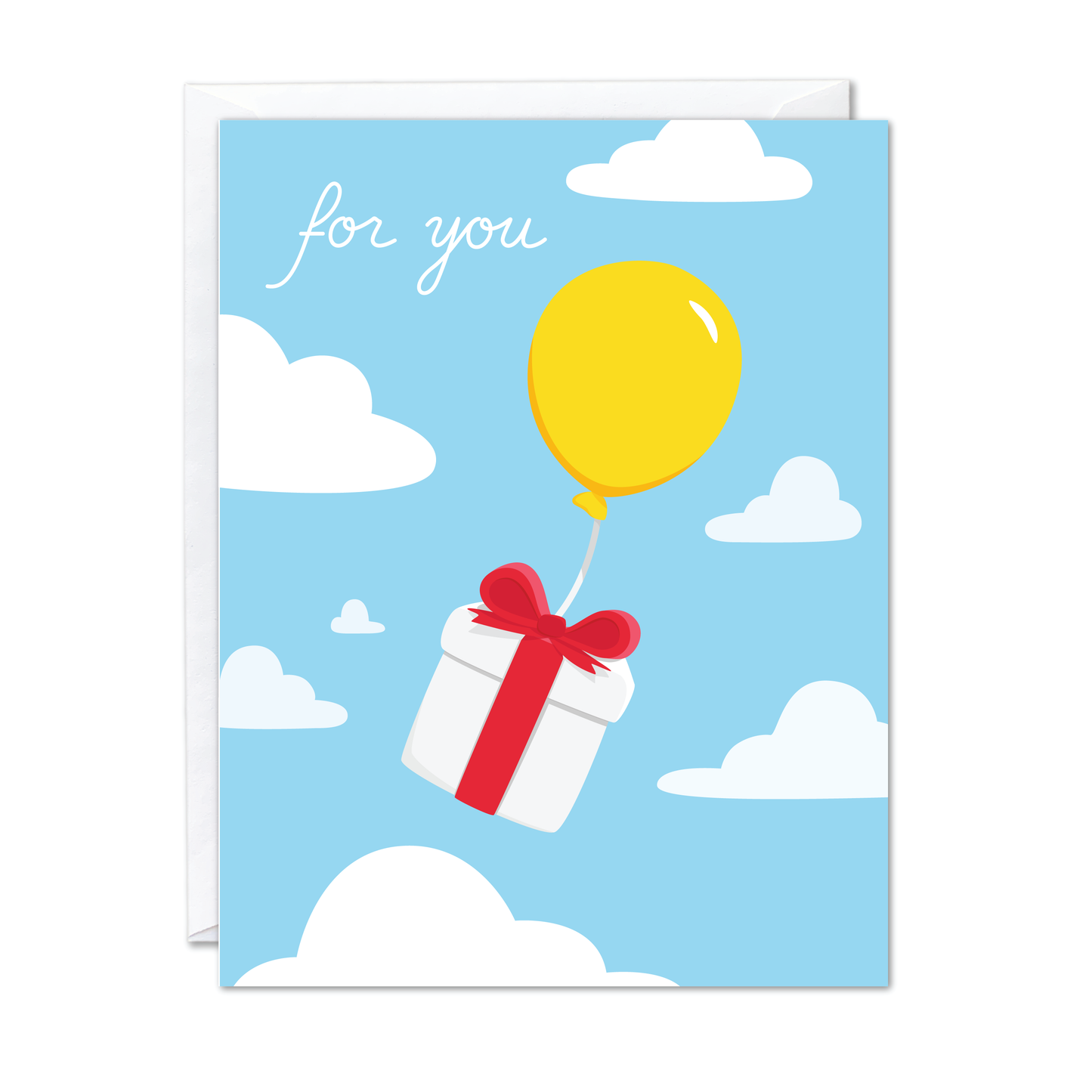 Animal Crossing Gift Balloon Card