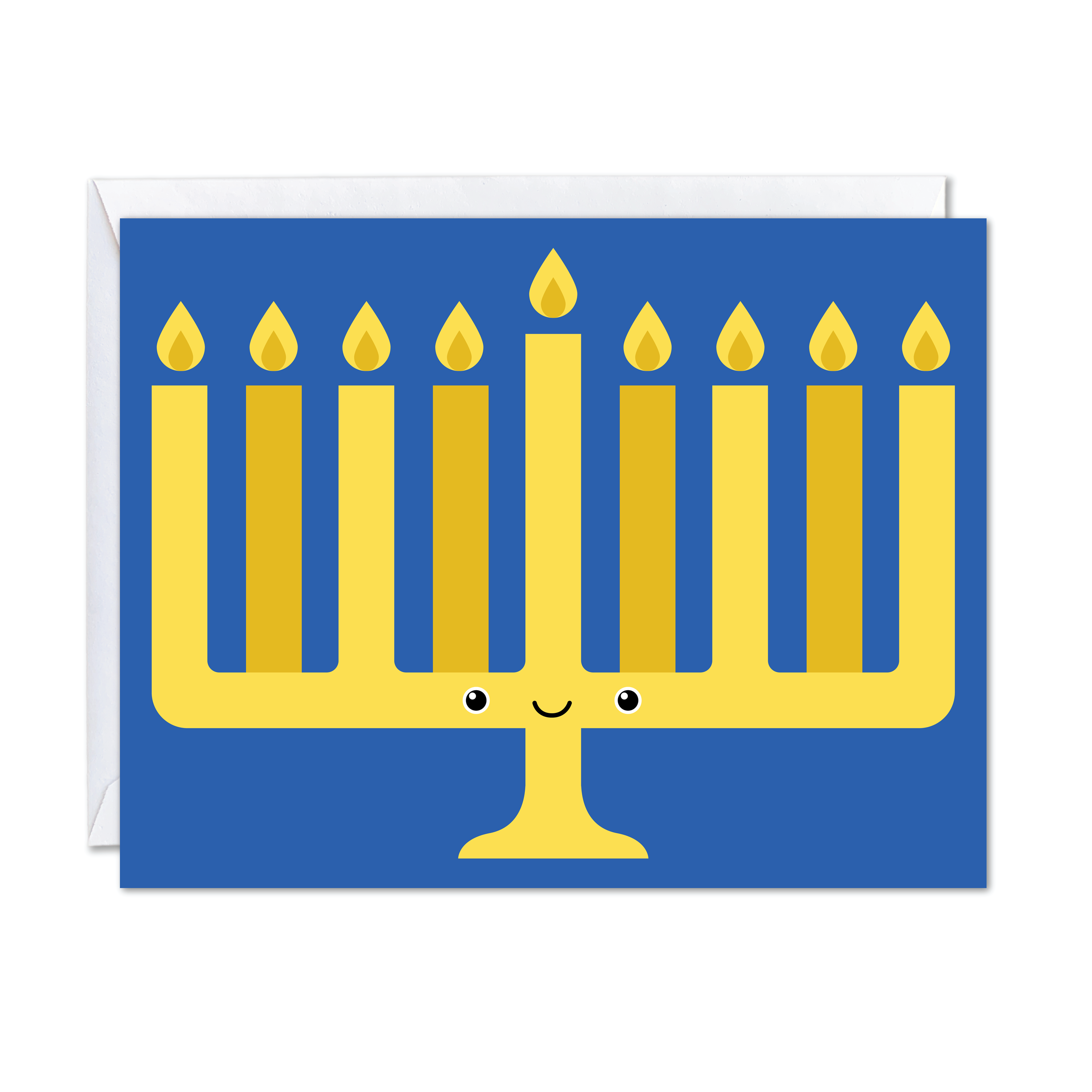 Hanukkah Menorah Card