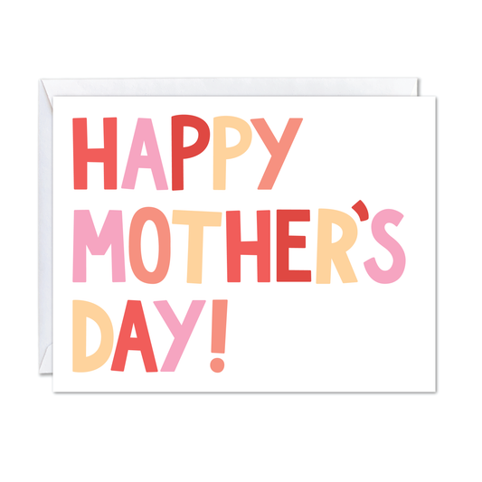 Mother's Day Colors Card